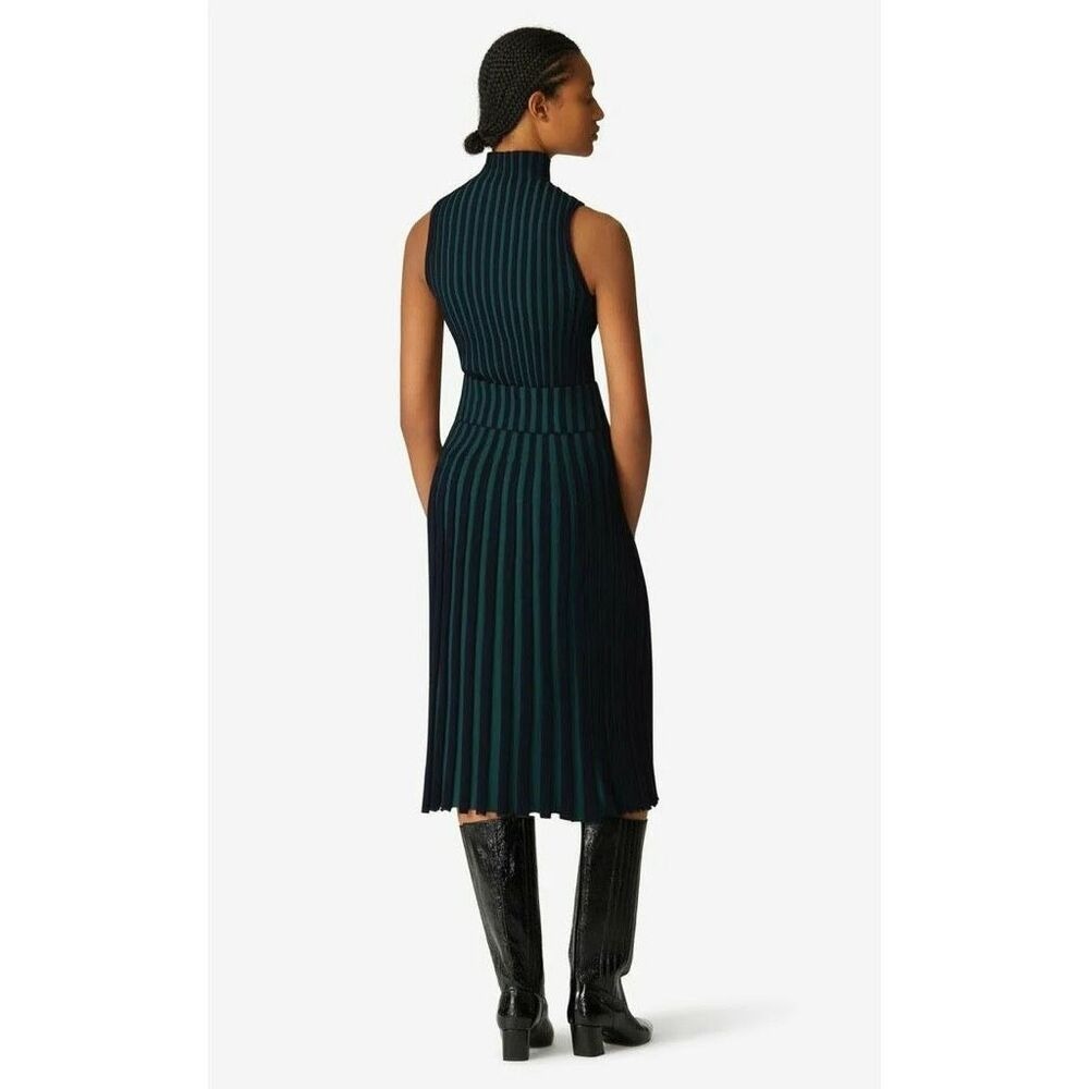 Kenzo Pleated Tank Top‎ and Skirt SET in Green Size XS - Picture 2 of 12